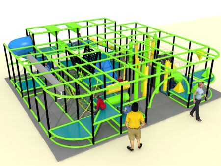 Indoor Playground GPS1380 - 9 ft. H x 28 ft. W x 24 ft.