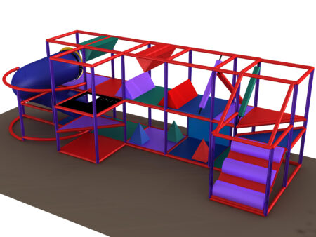 Indoor Playground GPS1386 - 8 ft. H x 26 ft. W x 8 ft.