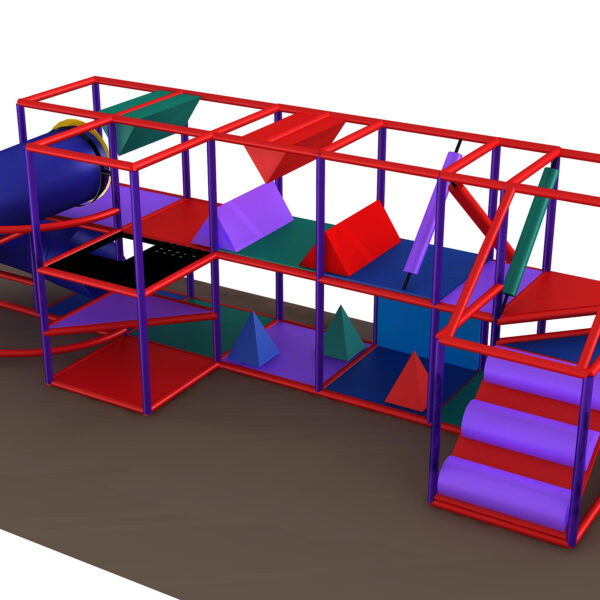 Indoor Playground GPS1386 – 8 ft. H x 26 ft. W x 8 ft.