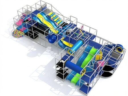 Indoor Playground GPS1389 - 15 ft. H x 64 ft. W x 28 ft.