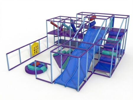 Indoor Playground GPS965 - 11 ft. H x 22 ft. W x 24 ft.